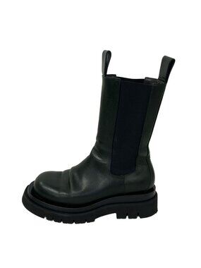 Bottega Veneta Boots 38 Khaki Side Gore Leather